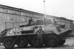 BTR-60 pravděpodobně Rokytnice v Orlických horách.